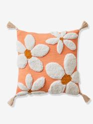 Bedding & Decor-Daisy Cushion with Pompoms