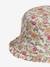 Floral Bucket Hat for Girls printed orange 