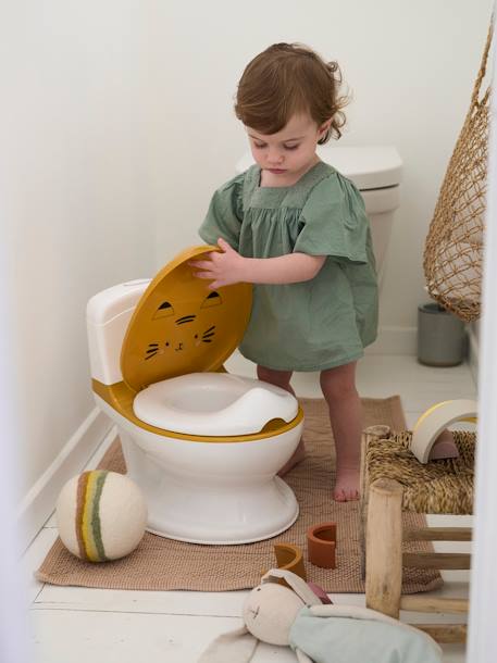 Tiger Potty for Children mustard 