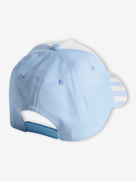 Cap for Girls, 'Cool Girls Club' striped blue+striped pink 