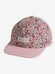 Girls-Floral Cap for Girls