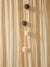 Bed Canopy in Cotton Gauze, EAU DE ROSE Theme Light Pink+sage green+sand beige 