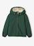 Windcheater with Sherpa-Lined Hood for Boys khaki+navy blue 