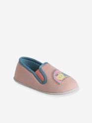 Shoes-Girls Footwear-Slippers-Elasticated Slippers in Canvas for Children