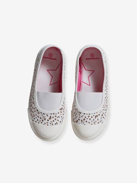 Elasticated Trainers for Girls, Designed for Autonomy set white 