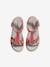 Sandals with Stylish Tassels for Girls set pink+yellow 