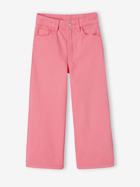 Wide Leg Trousers for Girls caramel+dusky pink+ecru+sweet pink 