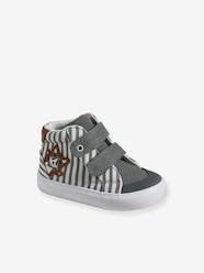 Shoes-Boys Footwear-High-Top Trainers with Hook-&-Loop Fasteners for Babies