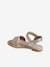 Hook-and-Loop Sandals for Children, Designed for Autonomy printed beige 