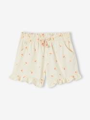 Girls-Shorts with Ruffles for Girls