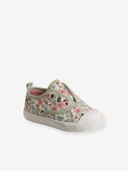 -Elasticated Canvas Trainers for Babies