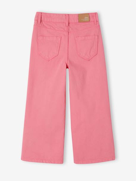 Wide Leg Trousers for Girls caramel+dusky pink+ecru+sweet pink 