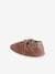 Elasticated, Soft Leather Slip-Ons for Babies old rose 