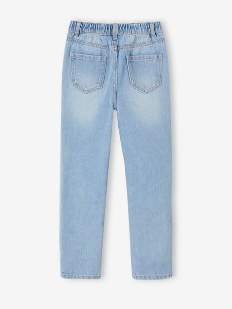 NARROW Hip Morphologik Mom Fit Jeans for Girls denim blue+double stone+stone 