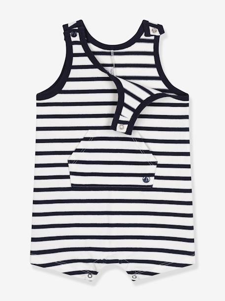 Playsuit for Babies by PETIT BATEAU navy blue 