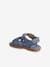 Denim-Effect Sandals with Hook-&-Loop Straps for Babies denim blue 