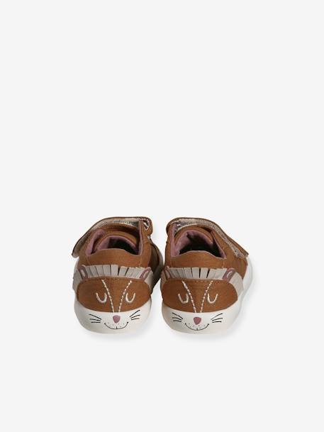 Fabric Trainers with Touch Fasteners, for Baby Boys brown+dark brown 