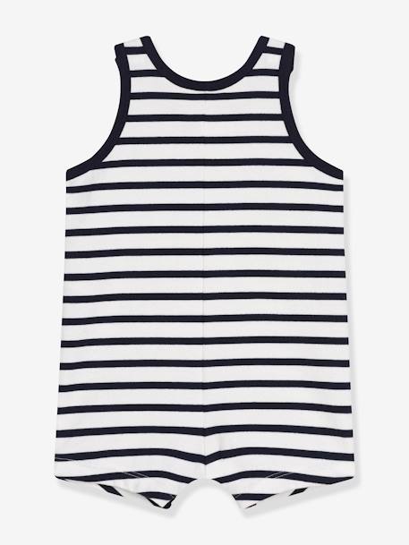 Playsuit for Babies by PETIT BATEAU navy blue 