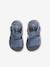 Denim-Effect Sandals with Hook-&-Loop Straps for Babies denim blue 