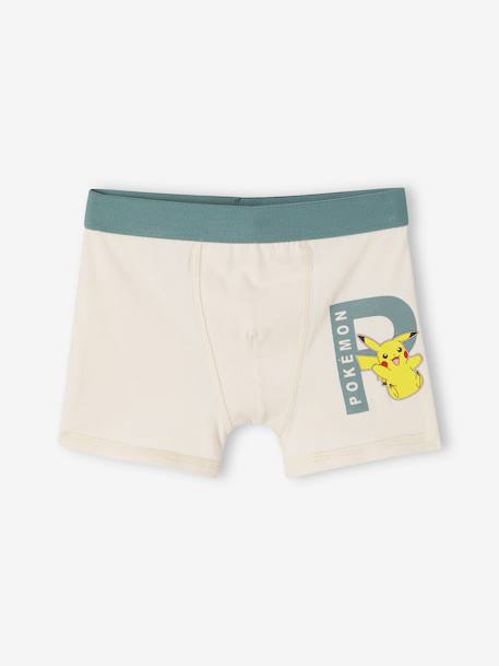 Pack of 3 Pokémon® Boxer Shorts for Children green 