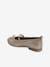 Ballet Pumps in Metallised Leather for Girls gold 