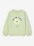 Sweatshirt with Fancy Details for Girls almond green 