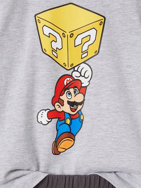 Two-Tone Super Mario® Short Pyjamas for Boys anthracite 