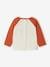 Long Sleeve Colourblock Top for Babies rust 