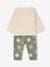 Jumper & Fleece Trouser Combo for Babies GREY DARK SOLID+khaki 