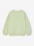 Sweatshirt with Fancy Details for Girls almond green 