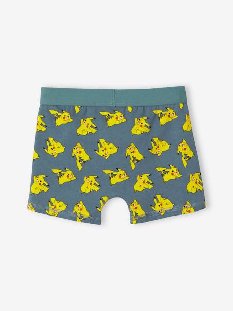 Pack of 3 Pokémon® Boxer Shorts for Children green 