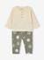 Jumper & Fleece Trouser Combo for Babies GREY DARK SOLID+khaki 