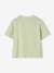 Plain Basics T-Shirt for Girls almond green+sweet pink 