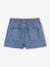 Denim Shorts with Embroidered Daisies, for Babies stone 