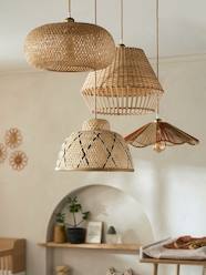 Bedding & Decor-Hanging Lampshade in Multicoloured Rope