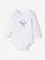 Pack of 5 Long Sleeve Bodysuits in Organic Cotton with Cutaway Shoulders for Babies night blue 