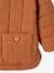 Quilted Jacket For Babies, in Cotton Gauze rust 