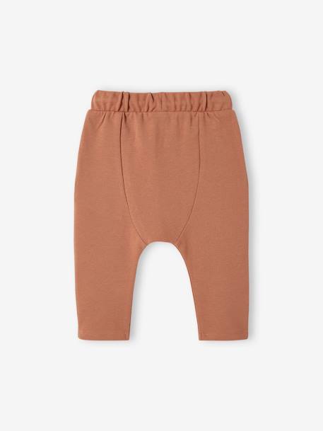 Piqué Knit Trousers for Babies brown 