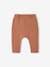 Piqué Knit Trousers for Babies brown 