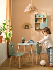 Toys-Arts & Crafts-Wooden Chairs & Table Set, Rainbow