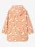 Hooded Raincoat with Magical Motifs for Girls GREEN MEDIUM ALL OVER PRINTED+rosy apricot 