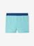 Swim Shorts 'Happy & Cool' for Boys aqua green 