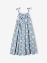 Girls-Dresses-Strappy Midi-Length Dress for Girls