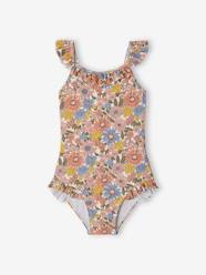 Girls-Swimwear-Floral Swimsuit for Girls