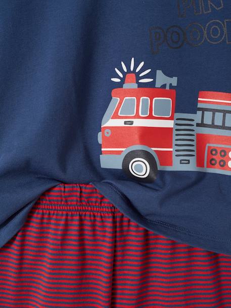 Firefighters Pyjamas + Short Pyjamas for Boys ocean blue 