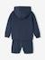 3-Piece Sports Ensemble with Fun Mascot Motif for Boys navy blue 