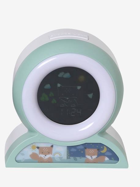 Educational Alarm Clock & Night Light White 