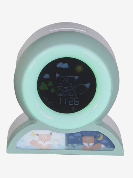 Educational Alarm Clock & Night Light White 