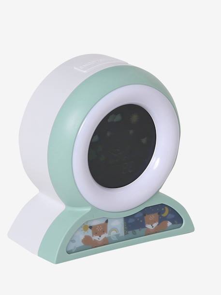 Educational Alarm Clock & Night Light White 