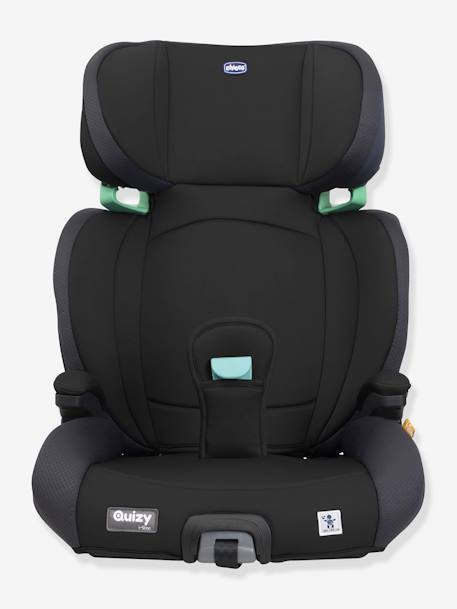 Quizy i-Size Air Car Seat by CHICCO, 100 to 150 cm, Equivalent to Group 2/3 Seat black+slate blue 